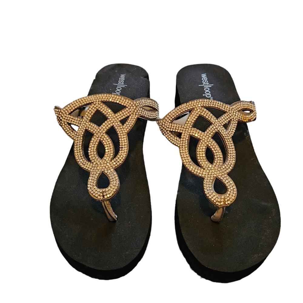 Westloop Flip Flop Sandals Size 8